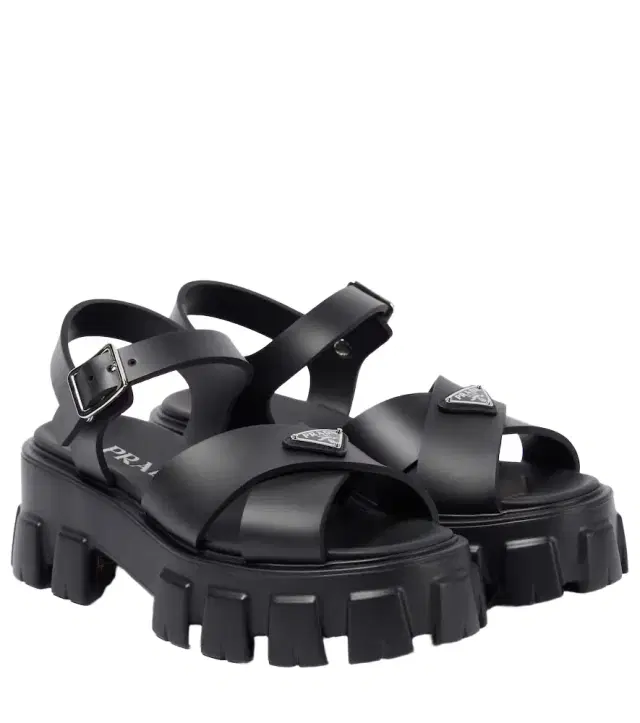 Prada Monolith platform sandals
