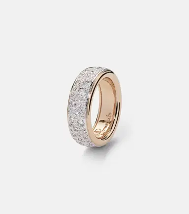 Pomellato Iconica 18kt rose gold ring with diamonds | Thumbnail 2 Pomellato Iconica 18kt rose gold ring with diamonds | Thumbnail 2
