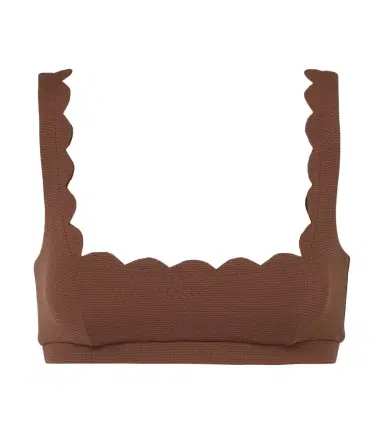 Marysia Mini Palm Springs scalloped bikini top | Thumbnail 1