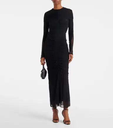 Mugler Ruched maxi skirt | Thumbnail 3