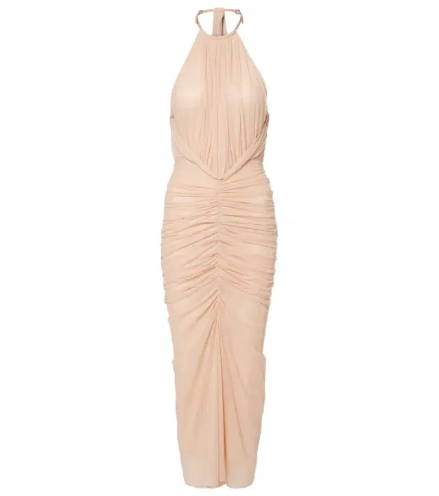 Mugler Ruched gown
