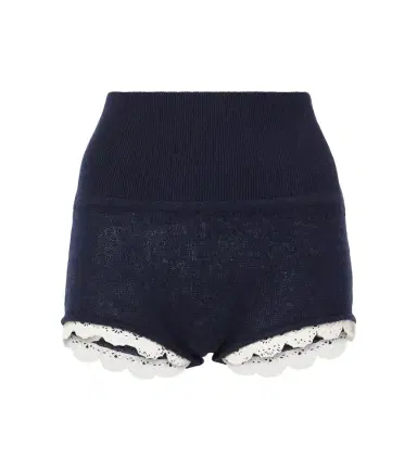Magda Butrym Cashmere shorts | Thumbnail 1 Magda Butrym Cashmere shorts | Thumbnail 1