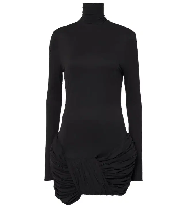 Magda Butrym Ruched silk-blend minidress