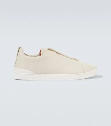 Zegna Triple Stitch leather sneakers | Thumbnail 5