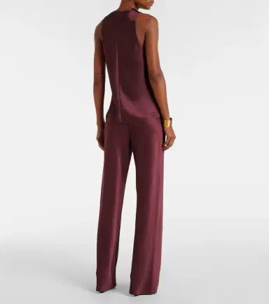 Vince Draped satin top | Thumbnail 5