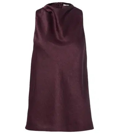 Vince Draped satin top | Thumbnail 1