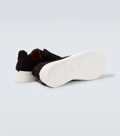 Zegna Triple Stitch suede sneakers | Thumbnail 3 Zegna Triple Stitch suede sneakers | Thumbnail 3