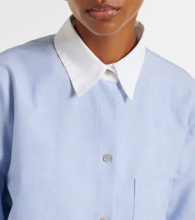 Vince Cotton Oxford shirt | Thumbnail 3