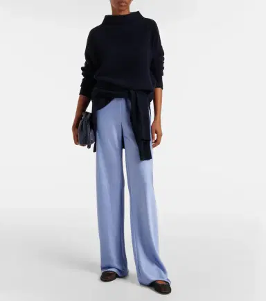 Vince High-rise satin wide-leg pants | Thumbnail 4