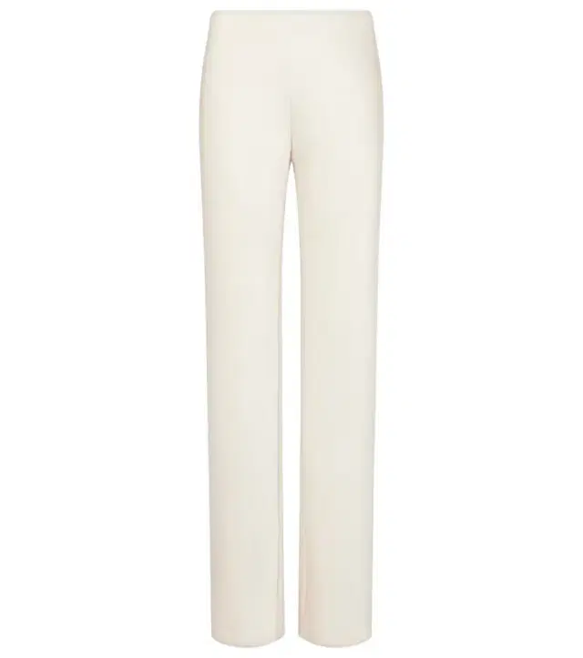 Vince High-rise satin wide-leg pants