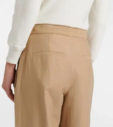 Vince Cotton and wool wide-leg pants | Thumbnail 6 Vince Cotton and wool wide-leg pants | Thumbnail 6