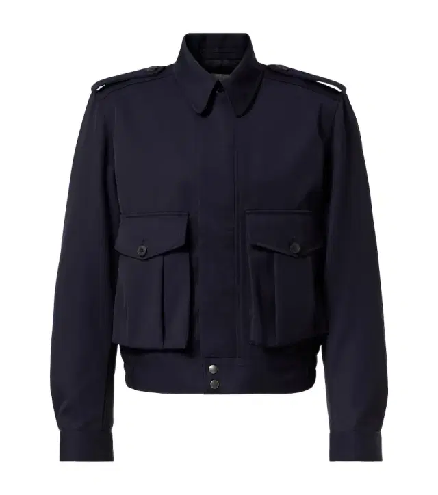 Dries Van Noten Wool gabardine jacket