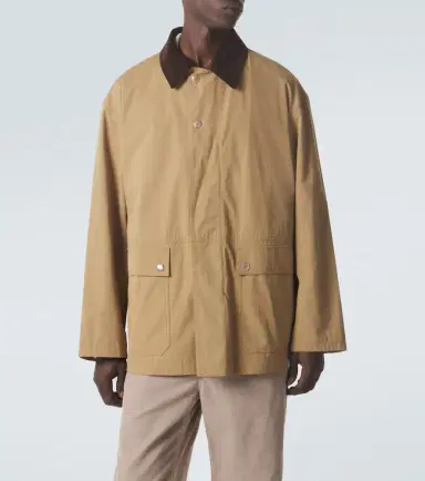 The Row Frank corduroy-trimmed cotton jacket | Thumbnail 4 The Row Frank corduroy-trimmed cotton jacket | Thumbnail 4