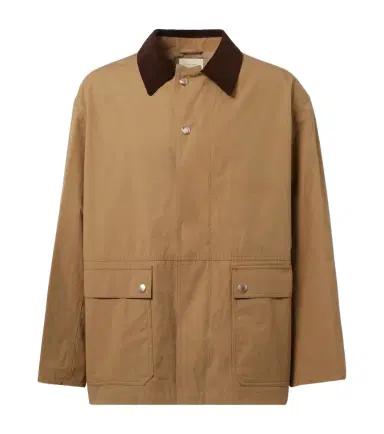 The Row Frank corduroy-trimmed cotton jacket | Thumbnail 1 The Row Frank corduroy-trimmed cotton jacket | Thumbnail 1