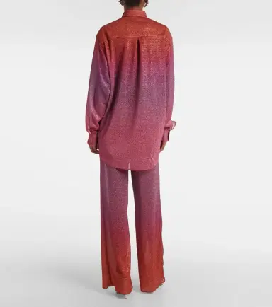 Oseree Oséree Lumière lamé shirt | Thumbnail 2