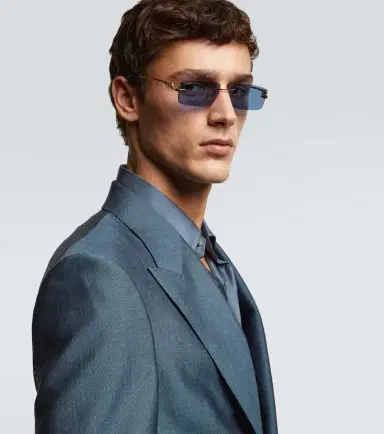 Cartier Eyewear Collection Panthère De Cartier rectangular sunglasses | Thumbnail 2 Cartier Eyewear Collection Panthère De Cartier rectangular sunglasses | Thumbnail 2