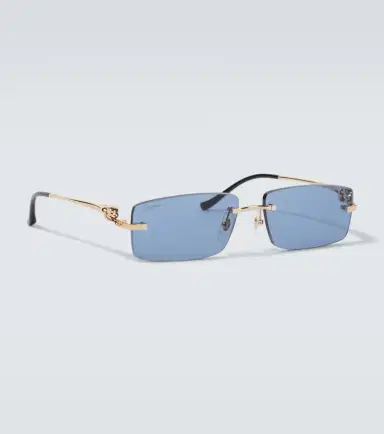 Cartier Eyewear Collection Panthère De Cartier rectangular sunglasses | Thumbnail 4 Cartier Eyewear Collection Panthère De Cartier rectangular sunglasses | Thumbnail 4
