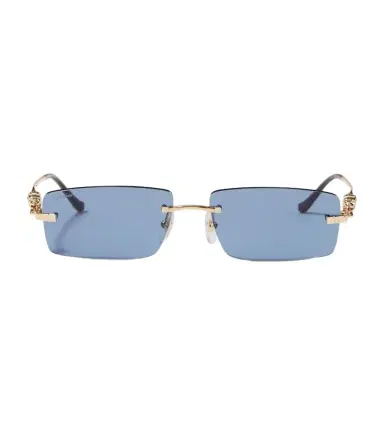 Cartier Eyewear Collection Panthère De Cartier rectangular sunglasses | Thumbnail 1 Cartier Eyewear Collection Panthère De Cartier rectangular sunglasses | Thumbnail 1