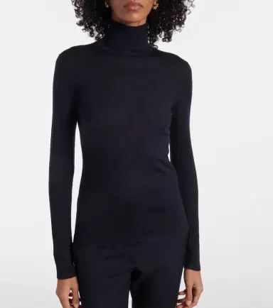 Gabriela Hearst Costa cashmere and silk turtleneck top | Thumbnail 4 Gabriela Hearst Costa cashmere and silk turtleneck top | Thumbnail 4