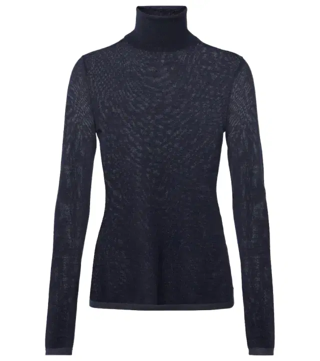 Gabriela Hearst Costa cashmere and silk turtleneck top