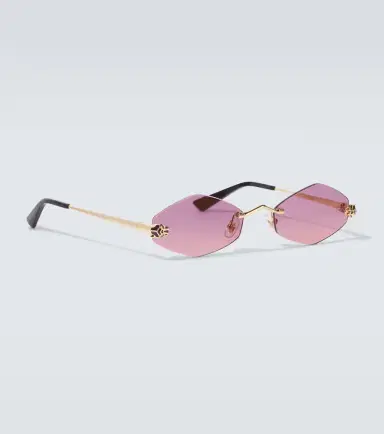 Cartier Eyewear Collection Rectangular sunglasses | Thumbnail 2 Cartier Eyewear Collection Rectangular sunglasses | Thumbnail 2