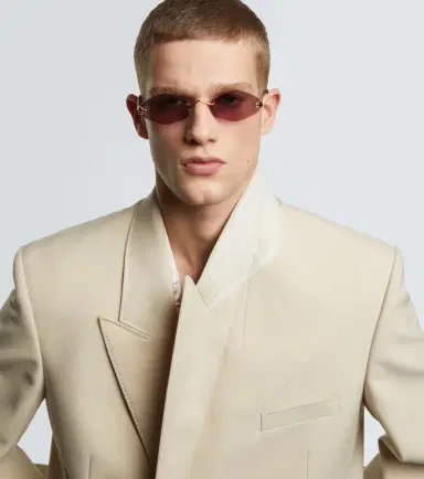 Cartier Eyewear Collection Rectangular sunglasses | Thumbnail 3 Cartier Eyewear Collection Rectangular sunglasses | Thumbnail 3