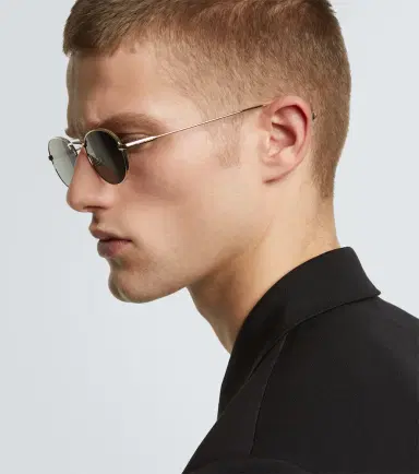 Saint Laurent SL 799 oval sunglasses | Thumbnail 3