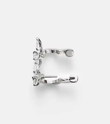 Repossi Serti Sur Vide 18kt white gold ear climber with diamonds | Thumbnail 6 Repossi Serti Sur Vide 18kt white gold ear climber with diamonds | Thumbnail 6