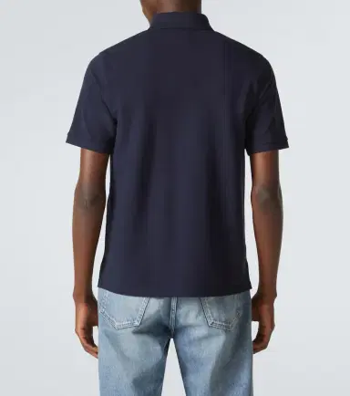 Saint Laurent Cotton-blend polo shirt | Thumbnail 4