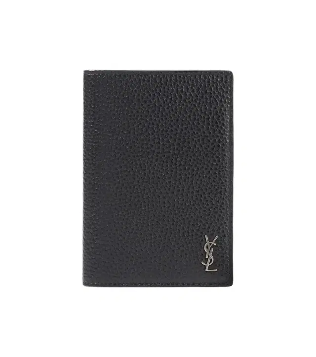 Saint Laurent Leather passport holder