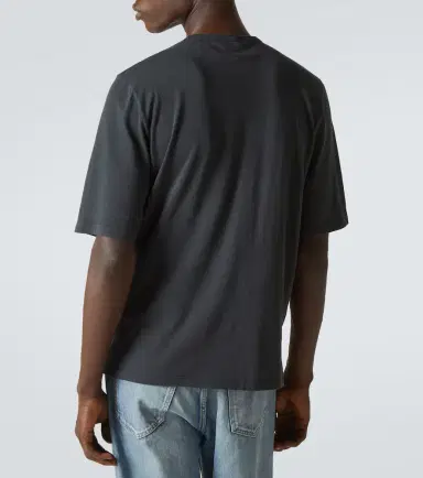 Saint Laurent Logo cotton jersey T-shirt | Thumbnail 2