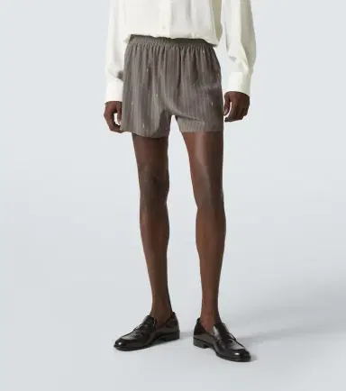 Saint Laurent Silk boxer briefs | Thumbnail 5