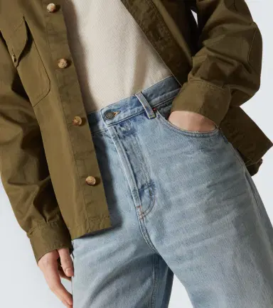 Saint Laurent Mid-rise straight jeans | Thumbnail 4 Saint Laurent Mid-rise straight jeans | Thumbnail 4