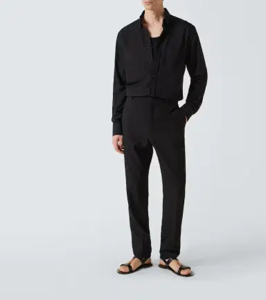 Saint Laurent Cassandre leather sandals | Thumbnail 7 Saint Laurent Cassandre leather sandals | Thumbnail 7