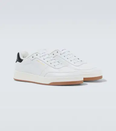 Saint Laurent SL/61 logo leather low-top sneakers | Thumbnail 3 Saint Laurent SL/61 logo leather low-top sneakers | Thumbnail 3