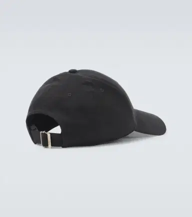 Saint Laurent Y patch-appliqué gabardine baseball cap | Thumbnail 2 Saint Laurent Y patch-appliqué gabardine baseball cap | Thumbnail 2