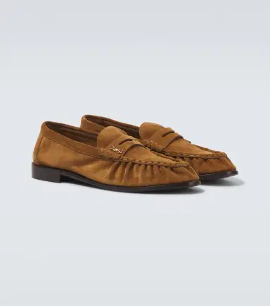 Saint Laurent Le Loafer suede penny loafers | Thumbnail 6 Saint Laurent Le Loafer suede penny loafers | Thumbnail 6