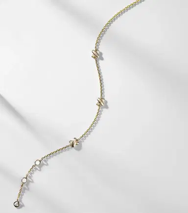 STONE AND STRAND Golden Kisses 14kt gold chain bracelet | Thumbnail 4 STONE AND STRAND Golden Kisses 14kt gold chain bracelet | Thumbnail 4