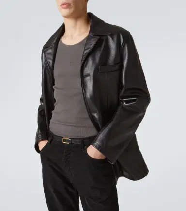 Saint Laurent Leather belt | Thumbnail 4