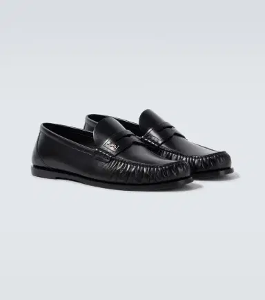 Saint Laurent Laurent leather penny loafers | Thumbnail 4 Saint Laurent Laurent leather penny loafers | Thumbnail 4