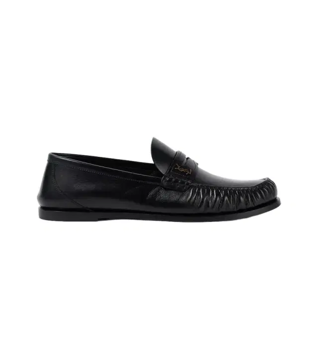 Saint Laurent Laurent leather penny loafers