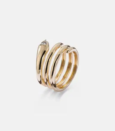 Stone and Strand 14kt gold ring with diamond | Thumbnail 2