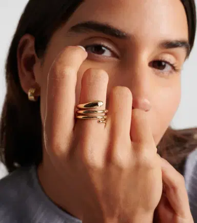 Stone and Strand 14kt gold ring with diamond | Thumbnail 4