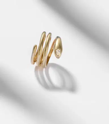 Stone and Strand 14kt gold ring with diamond | Thumbnail 5