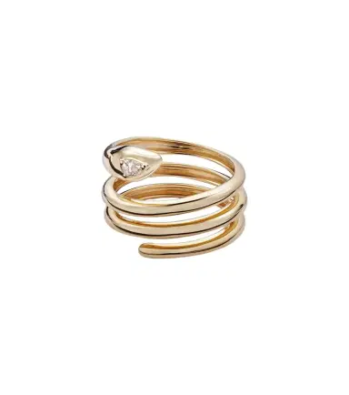 Stone and Strand 14kt gold ring with diamond | Thumbnail 1