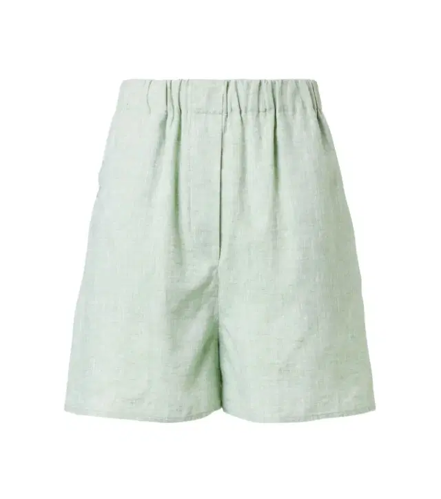 Loro Piana Angelo high-rise linen Bermuda shorts