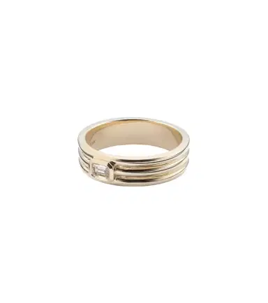 STONE AND STRAND 14kt gold ring with diamond | Thumbnail 1 STONE AND STRAND 14kt gold ring with diamond | Thumbnail 1