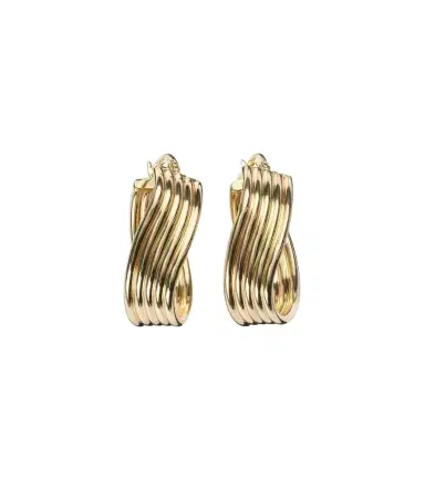 STONE AND STRAND Swerve 10kt gold earrings | Thumbnail 1 STONE AND STRAND Swerve 10kt gold earrings | Thumbnail 1
