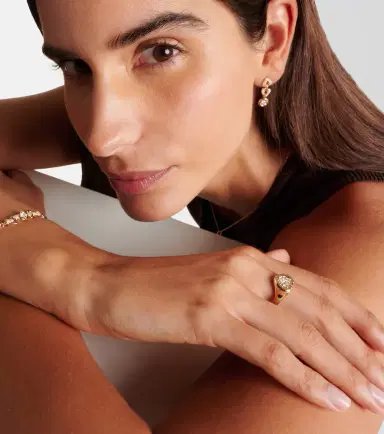 STONE AND STRAND 14kt gold ring with diamonds | Thumbnail 3