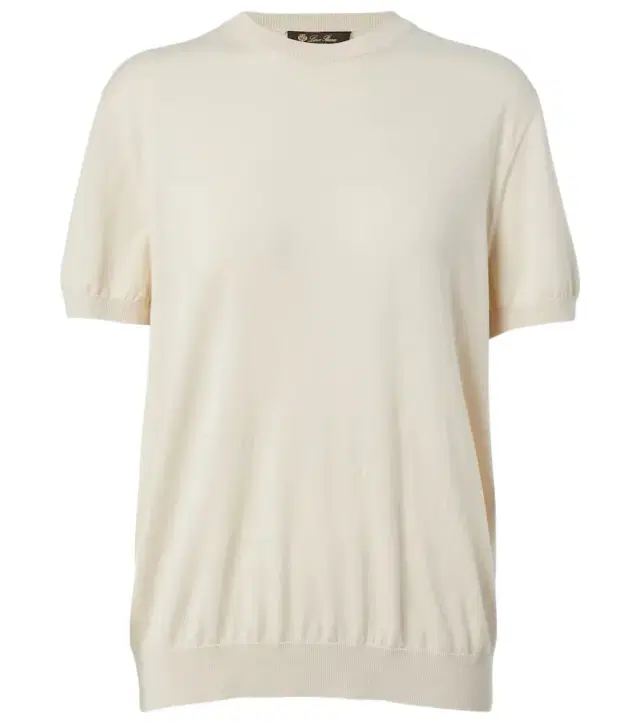 Loro Piana Ice Wish knitted cotton top